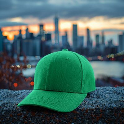 Kappe - Gårda Smith Basic Baseball (hellgrün)