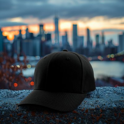 Kappe - Gårda Smith Basic Baseball (schwarz)