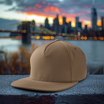Kappe - Gårda Stevens Basic Snapback (beige)