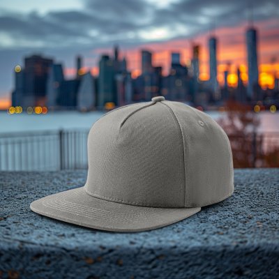 Kappe - Gårda Stevens Basic Snapback (grau)