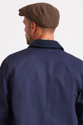 Schiebermütze / Schirmmütze - Brixton Hooligan (braun-khaki)