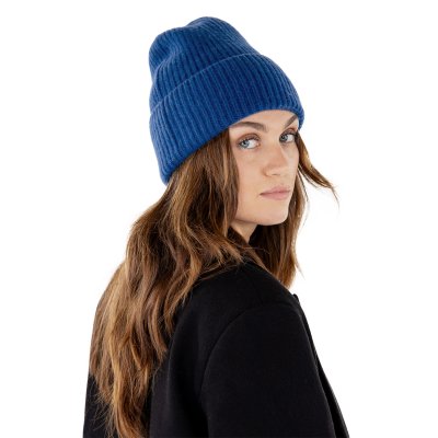 Mützen - Gårda Selfoss Wool Beanie (blau)