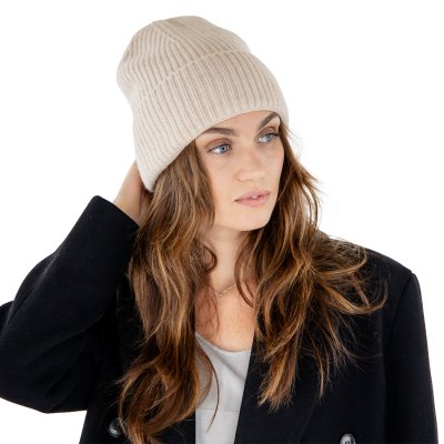 Mützen - Gårda Selfoss Wool Beanie (creme)