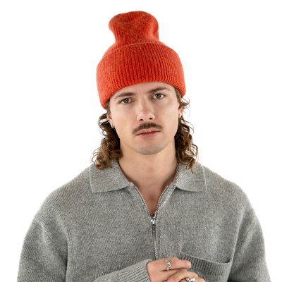 Mützen - Gårda Angora Beanie (orange)