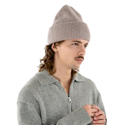 Mützen - Gårda Angora Beanie (greige)