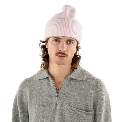 Mützen - Gårda Angora Beanie (rosa)