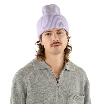 Mützen - Gårda Angora Beanie (lavendel)
