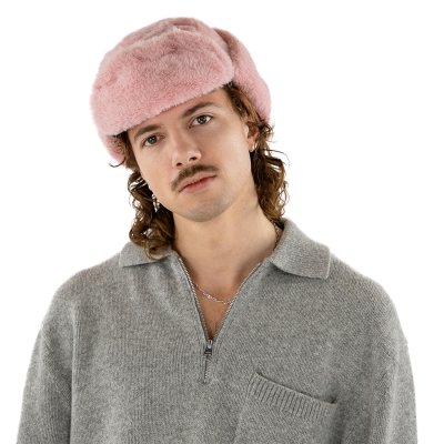 Fliegermützen - Gårda Angora Trapper Hat (rosa)