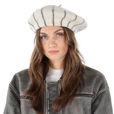Baskenmütze - Gårda Perrault Beret (creme)