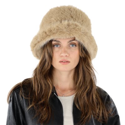 Pelzmütze - Gårda Piatra Faux Fur Hat (beige)