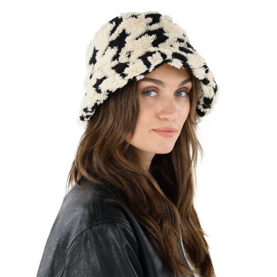 Hüte - Gårda Visina Bucket hat (schwarz/weiß)