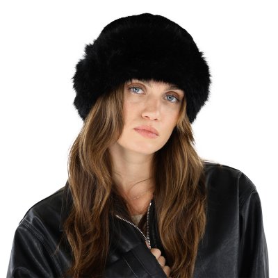 Pelzmütze - Gårda Deva Faux Fur Hat (schwarz)
