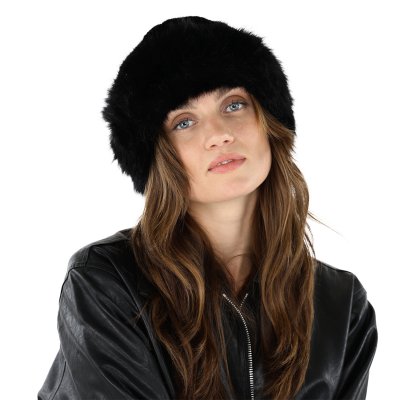 Pelzmütze - Gårda Deva Faux Fur Hat (schwarz)