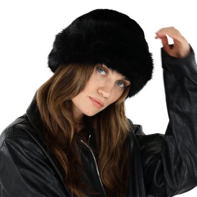Pelzmütze - Gårda Deva Faux Fur Hat (schwarz)