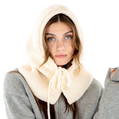 Sturmhaube - Gårda Ranua Knitted Balaclava (creme)