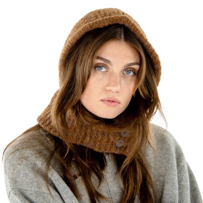 Sturmhaube - Gårda Nivala Knitted Balaclava (braun)