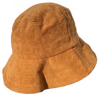 Hüte - Gårda Suede Bucket (beige)