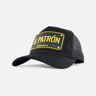 Caps - John Hatter - El Patron Black - Rubber Edition (schwarz)