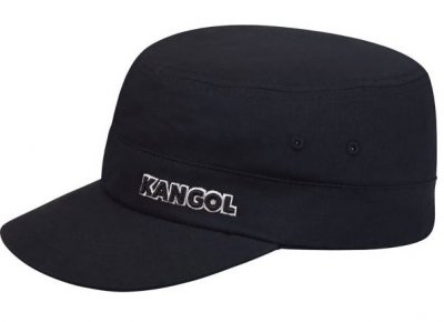 Schiebermütze / Schirmmütze - Kangol Ripstop Army Cap (schwarz)