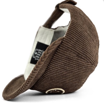 Cap Kind - Gårda Smile Corduroy Cap (braun)
