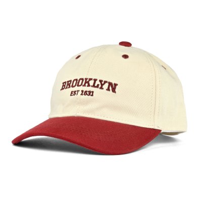 Cap Kind - Gårda Brooklyn Baseball Cap (creme/rot)