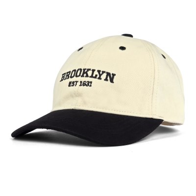 Cap Kind - Gårda Brooklyn Baseball Cap (creme/schwarz)