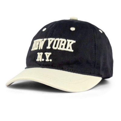 Cap Kind - Gårda New York Baseball Cap (schwarz/creme)