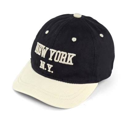 Cap Kind - Gårda New York Baseball Cap (schwarz/creme)
