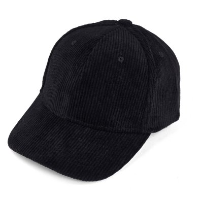Cap Kind - Gårda Tenby Corduroy Cap (schwarz)