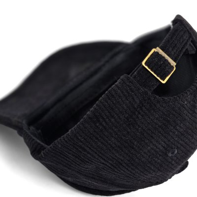 Cap Kind - Gårda Tenby Corduroy Cap (schwarz)