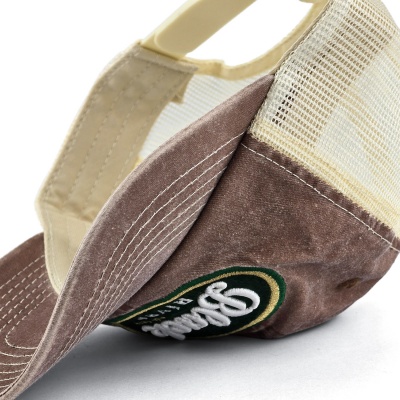 Kappe - Black River Eugene Washed Trucker (braun/creme)