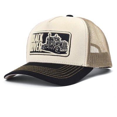 Kappe - Black River Hauler Trucker (cremefarben/beige/schwarz)