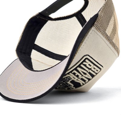 Kappe - Black River Hauler Trucker (cremefarben/beige/schwarz)