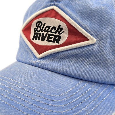 Kappe - Black River Memphis Washed Trucker (hellblau/creme)