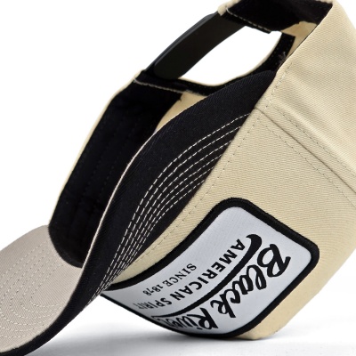 Kappe - Black River Sedona Cotton Snapback (creme/schwarz)
