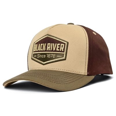 Kappe - Black River Timber Trucker (Beige/Grün)