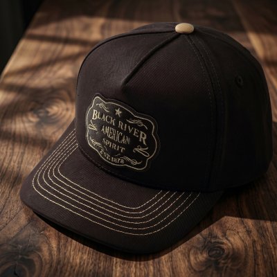 Kappe - Black River Midnight Trucker (schwarz)