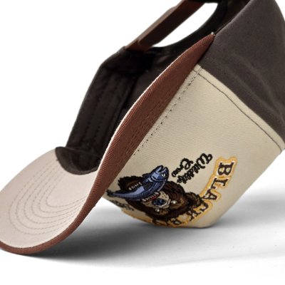 Kappe - Black River Wildlife Crew Trucker (beige/grün/braun)
