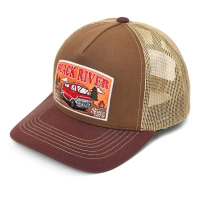 Kappe - Black River Camper Trucker (braun)