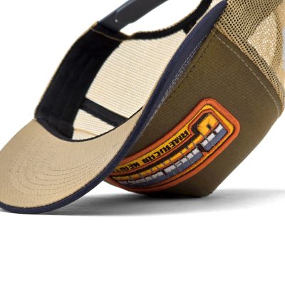 Kappe - Black River Transit Trucker (grün/beige/marineblau)