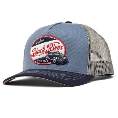 Kappe - Black River Riding Trucker (blau)