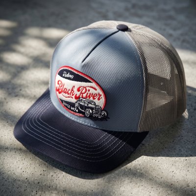 Kappe - Black River Riding Trucker (blau)