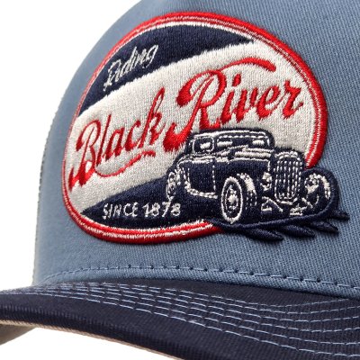 Kappe - Black River Riding Trucker (blau)