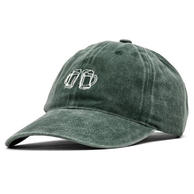 Kappe - Gårda Beer Cheer Washed Cap (olivgrün)