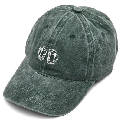 Kappe - Gårda Beer Cheer Washed Cap (olivgrün)
