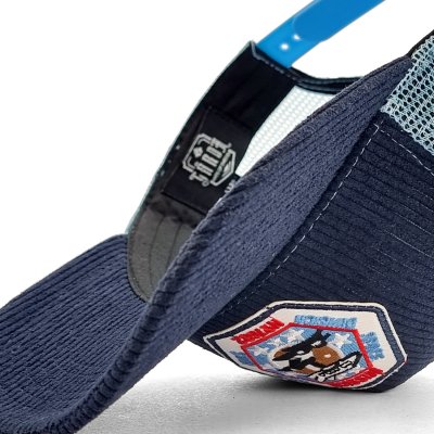 Kappe - Gårda Corduroy Trucker Mission (blau)