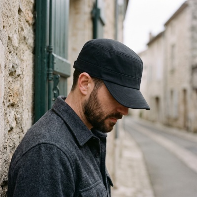 Kappe - Gårda Hunter Army Cap (schwarz)