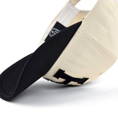 Kappe - Gårda Letter Cap 'H' (creme/schwarz)