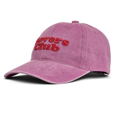 Kappe - Gårda Lovers Club Washed Cap (hellrosa)