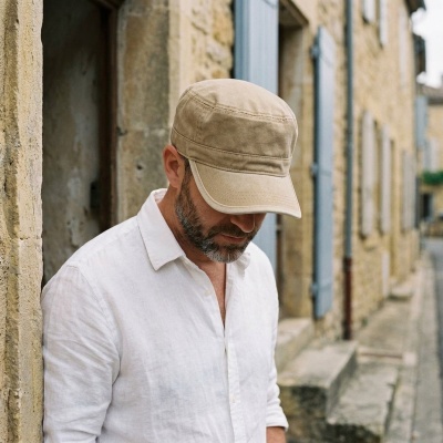 Kappe - Gårda Major Army Cap (beige)